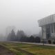 Фото Айбека Султанова. Туман в Бишкеке, 22 февраля, 2026 года