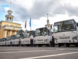 Все схемы движения частных автобусов Isuzu в&nbsp;Бишкеке
