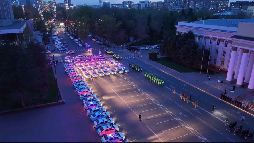 пресс-службы ГУВД Бишкека
