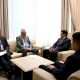 Фото пресс-службы кабмина КР. Эдиль Байсалов встретился с послом Украины