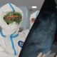 Фото пресс-службы президента. Садыр Жапаров посетил красную зону в Республиканской клинической инфекционной больнице