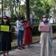 Фото 24.kg. Участники акции против семейного насилия