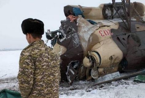 Падение военного вертолета. В&nbsp;Генштабе назвали предварительную причину&nbsp;ЧП

